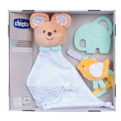 Набор игрушек подарочный На рождение малыша Chicco 00011823000000
