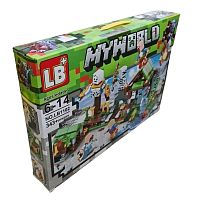 Конструктор Майнкрафт My World Битва на треке 418 деталей LB+ LB1108