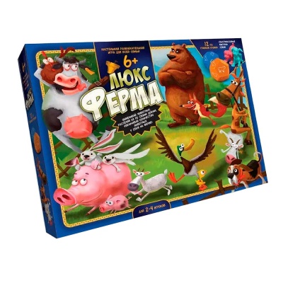 Настольная игра Ферма Люкс Danko Toys G-FL-01-01
