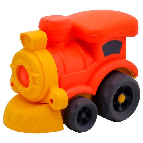 Эко игрушка Поезд 16 см Funky Toys FT0416349-1 оранжевый