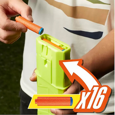 Бластер с 16 мягкими пулями Nerf Blaster Nerf N Series Sprinter Hasbro F8625 3