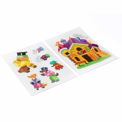 Игра развивающая Магнитные истории Магниты Теремок Десятое Королевство 03736 3