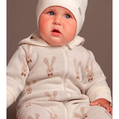 Комбинезон с капюшоном Зайка Наследникъ НВ6024-ЭК-БЖ 5