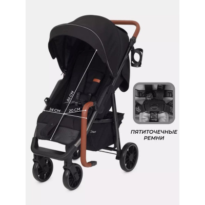 Коляска прогулочная Rant Vega RA057 Black