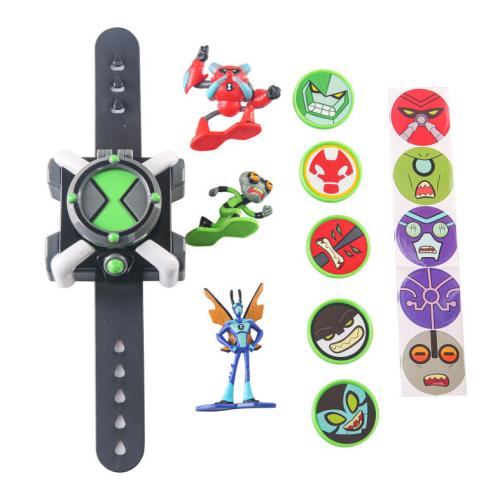 Игровой набор часы Омнитрикс дискомет и 3 мини-фигурки Playmates Toys Ben 10