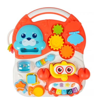 Игровой центр на колёсах 2 в 1 Elefantino IT106443
