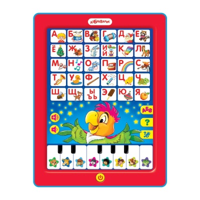 Развивающая игрушка Планшетик Моя музыкальная азбука Азбукварик 1842 01