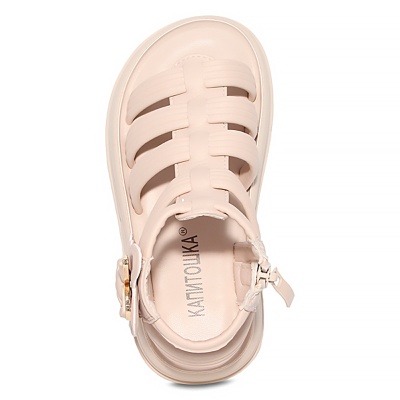 Сандалии для девочки Капитошка A20790 абрикосовые 5