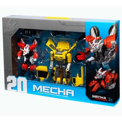 Набор 2 Робота Трансформера 18 см 1000456 3