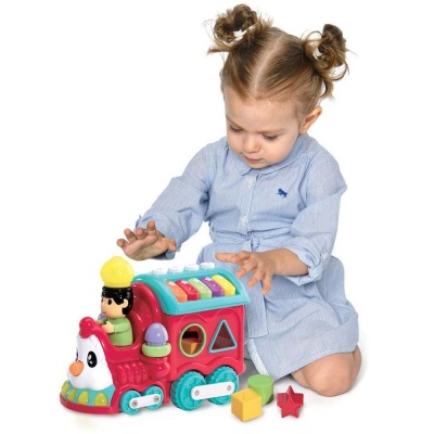 Игрушка Паровозик Жирафики 691196