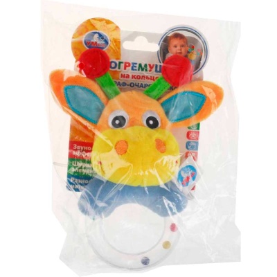 Игрушка-погремушка Жираф-очаровашка Умка RBR-G4