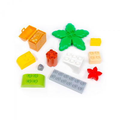 Конструктор Макси Три кота Три кота В поисках сокровищ 112 элементов Полесье 94760 3