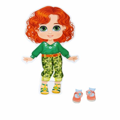 Игра развивающая Магнитные истории Одевашки Анюта Десятое Королевство 04099