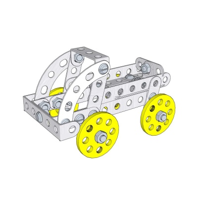 Конструктор металлический 5 в 1 Техника Десятое Королевство 02221 03
