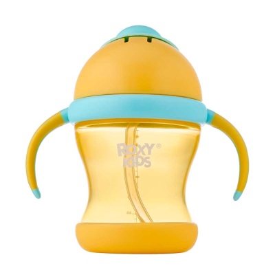 Поильник-непроливайка с трубочкой 200 мл Roxy Kids RFD-008