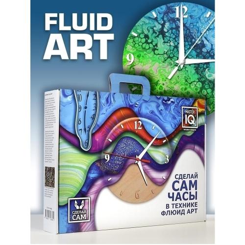 Набор для творчества Часы в технике Fluid Art Master IQ 4020 фото 11