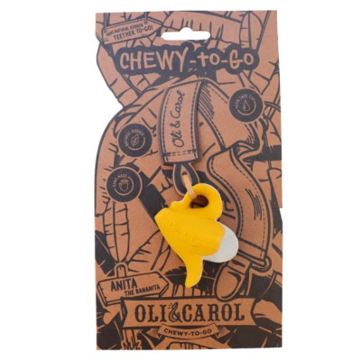 Прорезыватель для зубов Bibs L-CHEWY-BANANA ANITA THE BANANITA 3