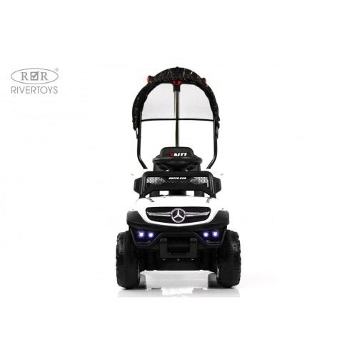 Детский электромобиль RiverToys G005GG белый фото 14