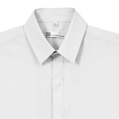 Рубашка школьная для мальчика Deloras C71494S-25 белая 2
