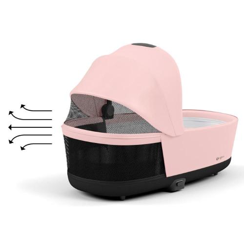 Коляска 2 в 1 Cybex Priam IV Rosegold Peach Pink фото 8