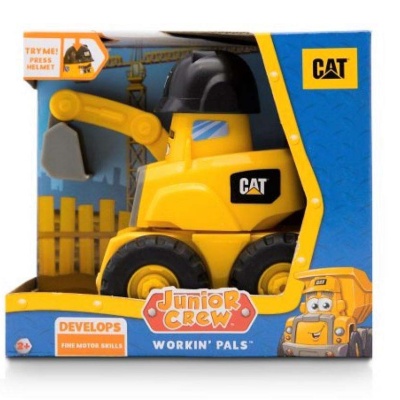 Игрушка экскаватор Junior Crew CAT 15см 1toy Т21032