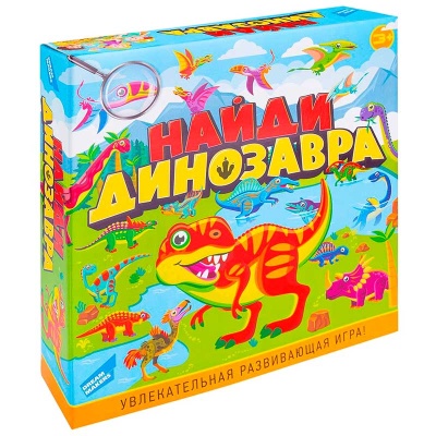 Настольная игра Найди динозавра Dream Makers 2111C