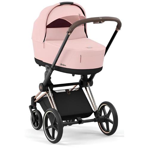 Коляска 2 в 1 Cybex Priam IV Rosegold Peach Pink фото 24