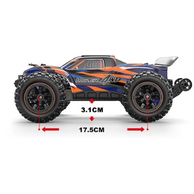 Машинка на радиоуправлении MJX Hyper Go 4WD RTR MJX-16108 оранжевый