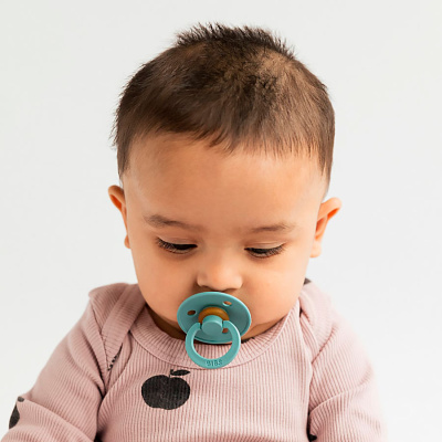 Набор пустышек латексных Colour 2 штуки Island Sea/Forest Lake от 0 мес Bibs 110432 3