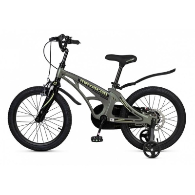 Велосипед детский Maxiscoo Cosmic Стандарт 18 MSC-C1842 тёмный малахит 03