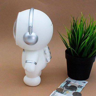 Копилка Часы Astronaut iLikeGift 118P-009 white 4