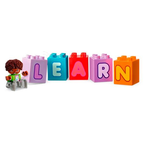 Конструктор Lego Duplo 10421 Грузовик с алфавитом фото 2