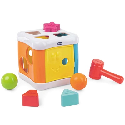 Игрушка-сортер Кубик 2-в-1 Chicco 00009686100000-4