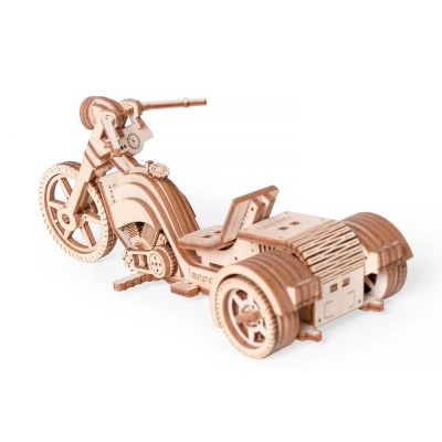 Конструктор деревянный Трицикл Фотон 62 детали Lemmo 0167 2