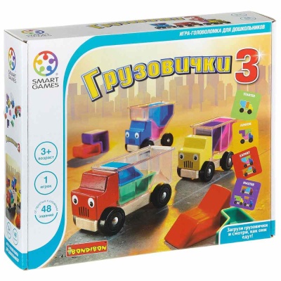 Настольная игра Грузовички Bondibon ВВ0867