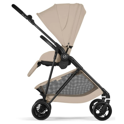 Детская прогулочная коляска Cybex Melio Carbon Almond Beige 04