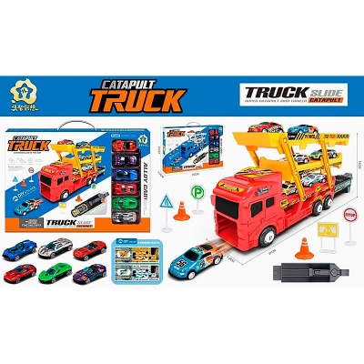 Автовоз катапульта и 6 машин BeBoy 2350548 2