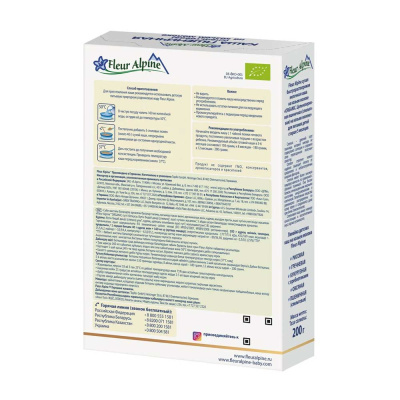 Каша Fleur Alpine на козьем молоке Пшеничная (спельтовая) 200 гр