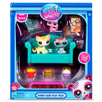 Игровой набор Littlest Pet Shop Обед с друзьями Hasbro LPS 00636 3