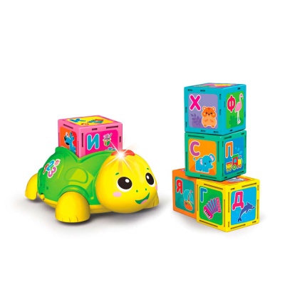 Музыкальная развивающая игрушка Азбука с Черепашкой Азбукварик