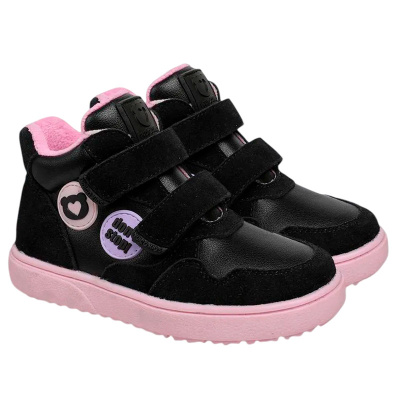 Ботинки детские Indigo Kids 50-410G чёрный-розовый 2