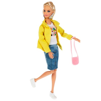 Кукла София в желтом жакете Карапуз 66001-C16-S-BB 3