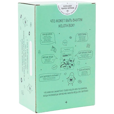 Подарочный набор MilotaBox mini Avocado Box iLikeGift MBS001
