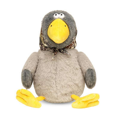 Мягкая игрушка Ворона в платке 21 см MaxiToys MT-TS072406-21 2