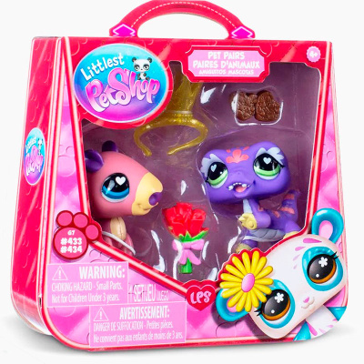 Игровой набор Littlest Pet Shop Капибара и Ящерица Hasbro LPS 01063 3