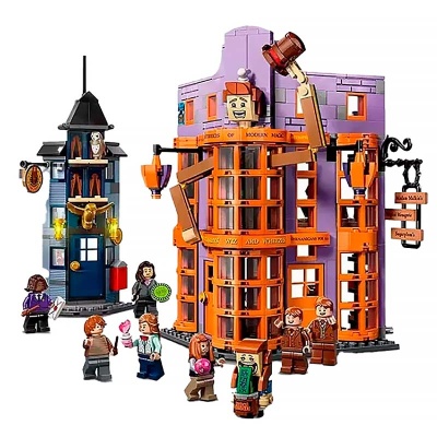 Конструктор Гарри Поттер Косой переулок 834 детали 10910-SY 1