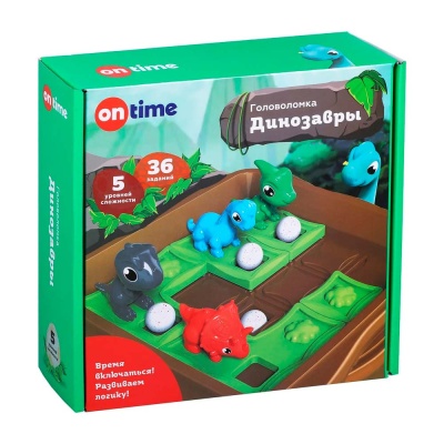 Настольная логическая игра Динозавры On time 45096 4