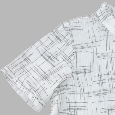 Рубашка Штрихи Чуди Кидс 608526Ц2-1 молочный 03