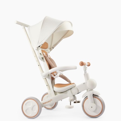 Велосипед трёхколёсный Happy Baby Mercury Pro 50047 milky 04