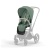 Коляска 2 в 1 Cybex Priam IV Rosegold Leaf Green Коляска 2 в 1 Cybex Priam IV Rosegold Leaf Green